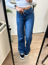 Nové Tall Wide Leg Stretch Jeans - Dark Blue