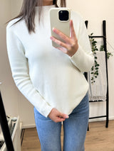 Yasmine Soft Sweater - White