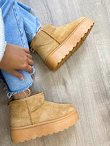 Plateau Boots - Camel