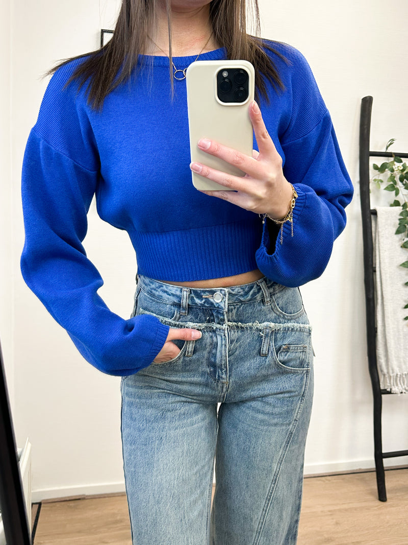 Nella Sweater - Cobalt