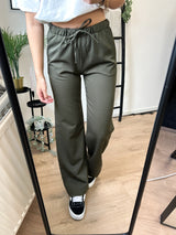 Athene Tall Wide Pants - Army Green