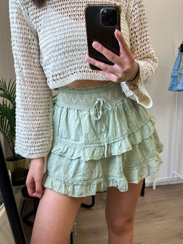 Liliana Hawain Skort - Sage Green