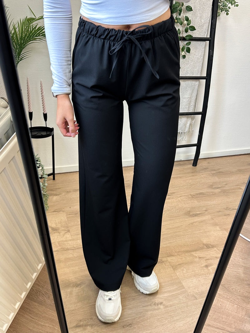 Athene Tall Wide Pants - Black