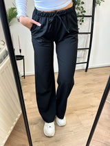 Athene Tall Wide Pants - Black