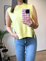 Mauro Knitted Top - Yellow