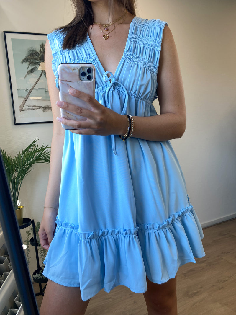 Skye Dress - Light Blue